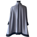 By JJ Two Pocket Zipped Poncho Jacket-PT-123