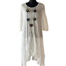 By JJ Crinkle Mesh Long Tunic or Dress-ME-305