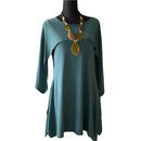 By JJ Layered Wrinkle-Free Solid Tunic-IT-202
