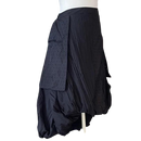 Kozan Black Vertical Adriana Skirt-IL-3349-BLKVRTCL