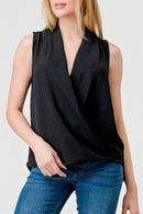 Heimious Surplice Sleeveless Top-WT680