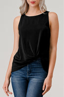 Heimious Tank Top with Twist-WT741