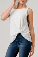 Heimious Tank Top with Twist-WT741