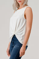 Heimious Tank Top with Twist-WT741