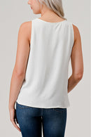 Heimious Tank Top with Twist-WT741