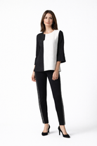 Joseph Ribkoff Black & White Tunic JR | Unique Apparel USA