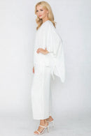 IC Collection Cold Shoulder Top-7690T