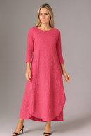 IC Collection Textured Sunday Dress-IC-6001D