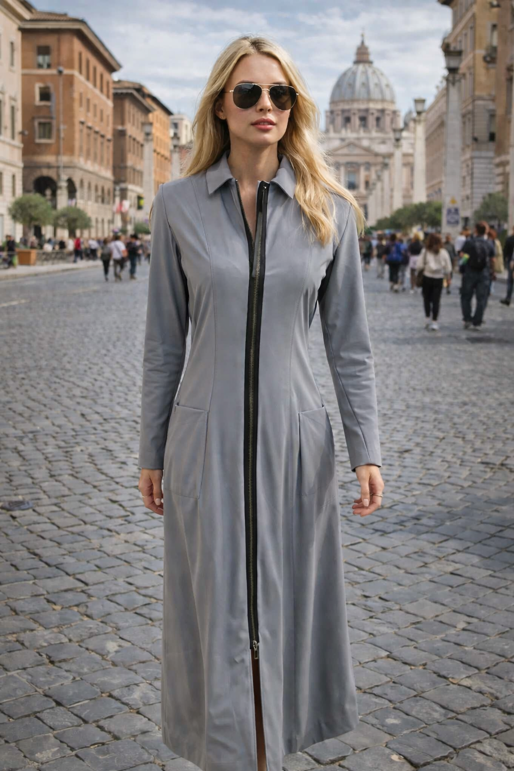 Jason Lili Zip-Up Dress-J323