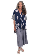 Alembika Trapeze Polka Dot Tunic-ST439N