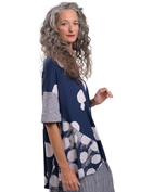 Alembika Trapeze Polka Dot Tunic-ST439N