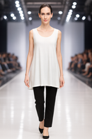 Comfy USA Organic Sleeveless Tunic Top- CO-M503