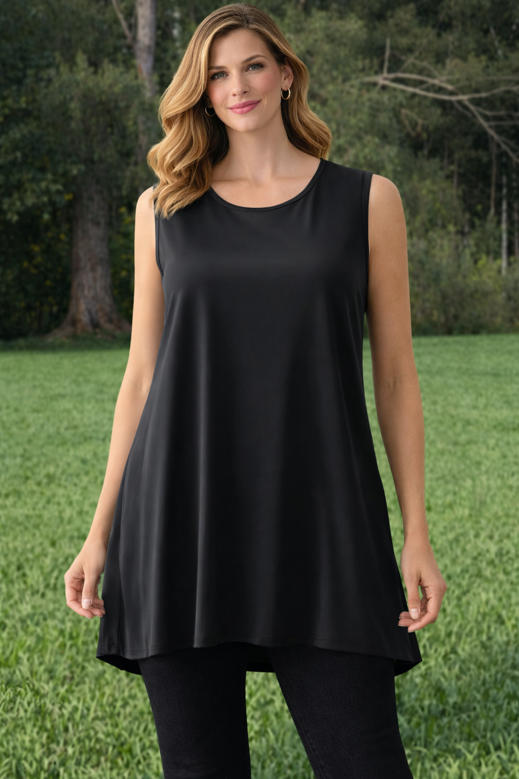 Jason Sleeveless Top-J147