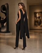 Joseph Ribkoff Scarf Collar Fitted Top-264113, view 2