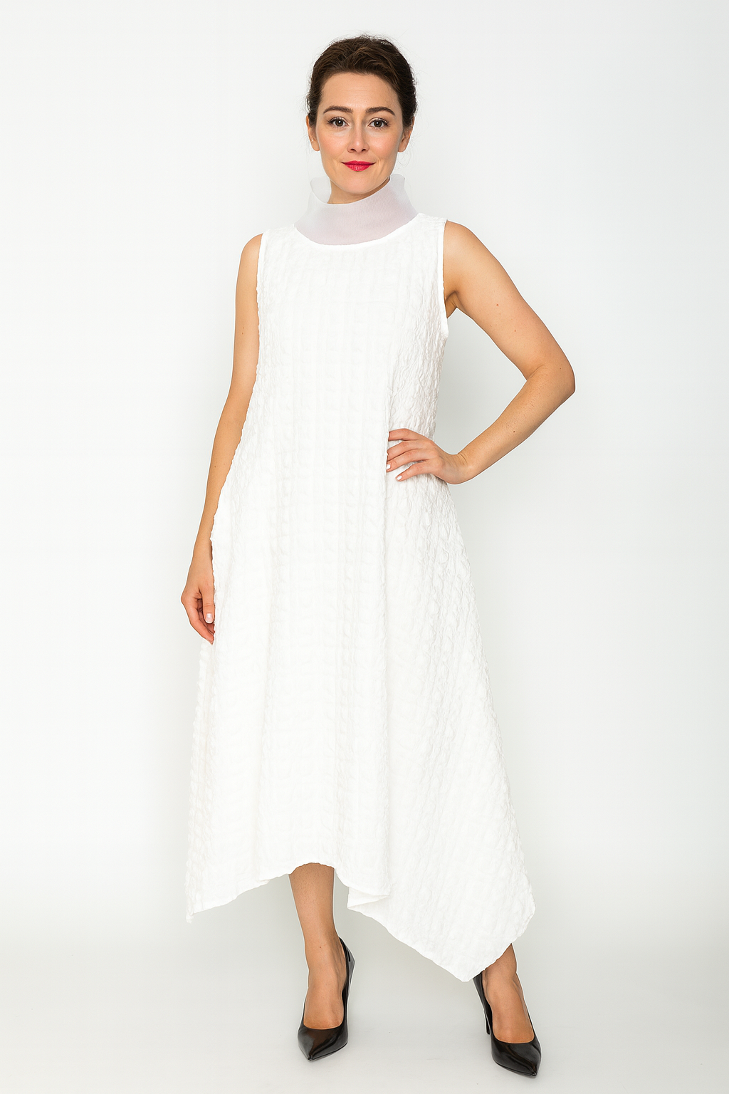 IC Collection Sleeveless Organdy Dress 4707D