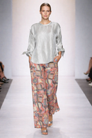 IC Collection Tencel Abstract Print Pull on Pant-C1104P