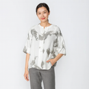 IC Collection Cloud Button Down Blouse-IC-4478B
