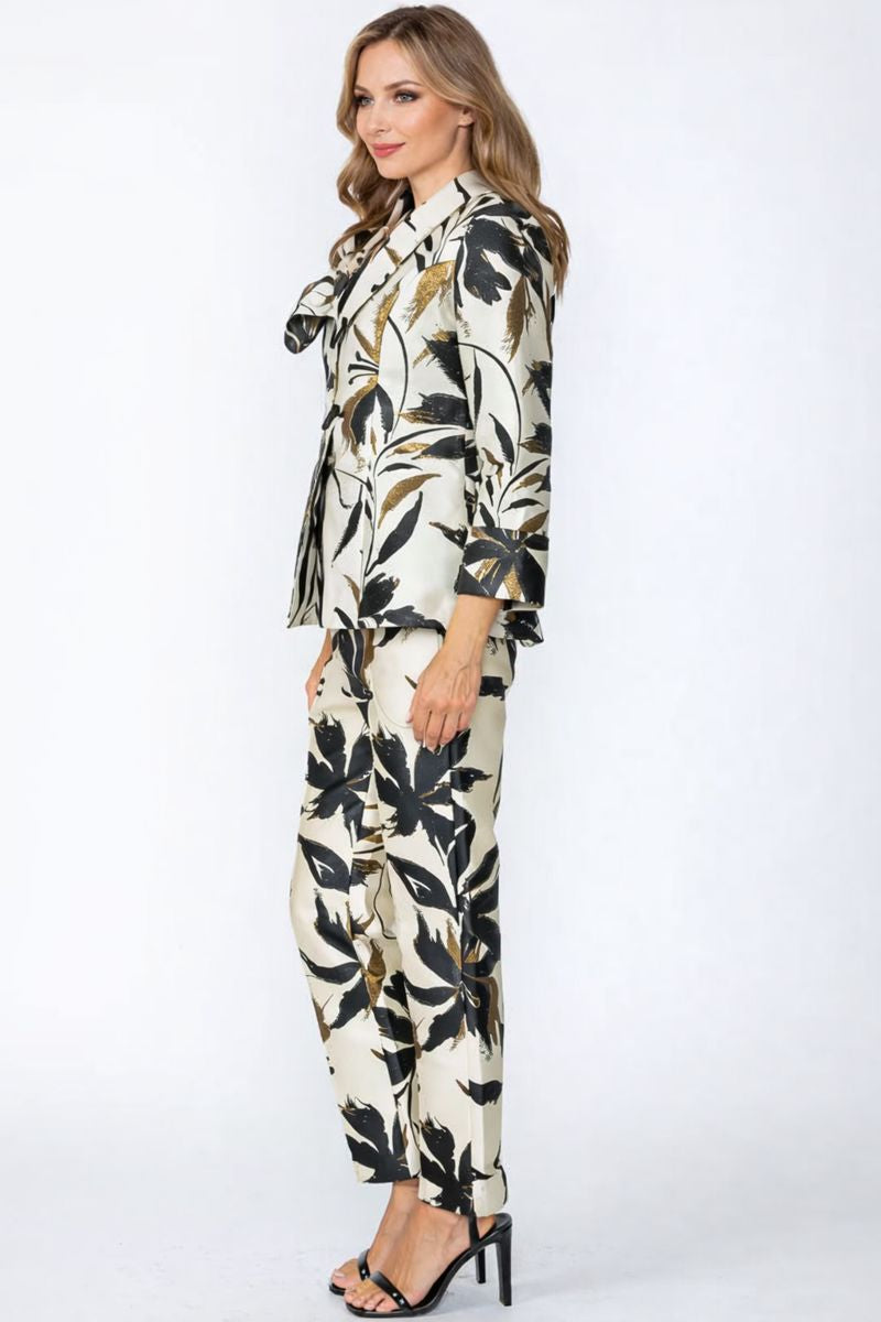 IC Collection Jacket With Bow-7766J