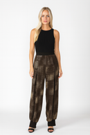 Glitzy Metallic Fun & Edgy Pant-IC-3285P