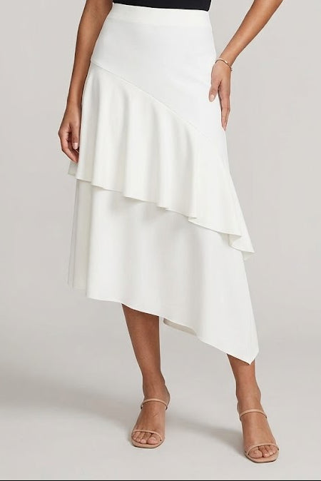 IC Collection Asymmetrical Ruffled Skirt-C1016S