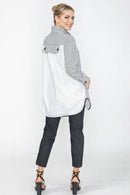 IC Collection Front Zipper Top Jacket 7830J