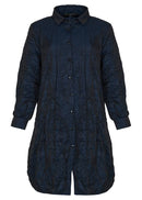 Kozan Aiko Shirt Dress-IL-1848-ROYAL