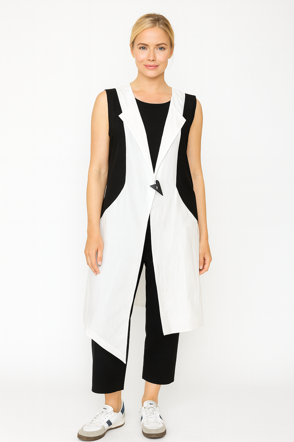 IC Collection Linen Vest-IC-8477V