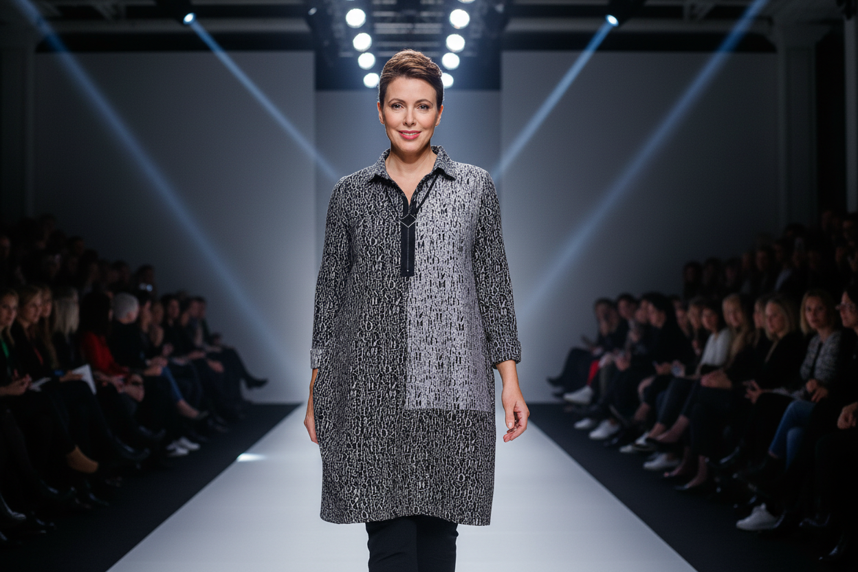 IC Collection Crinkle Textured Tunic-IC-3829T