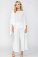 IC Collection Cold Shoulder Top-7690T