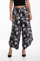 Alembika Abstract Smoke Print Punto Pant-SP323S