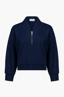 Joseph Ribkoff Sport Scuba Jersey Boxy Sweatshirt-261610