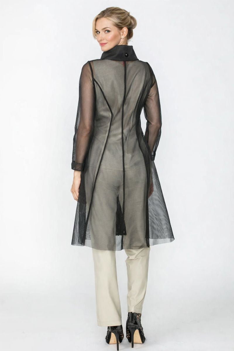 IC Collection High Stand Collar Line Jacket-7682J