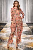 IC Collection Tencel Abstract Top-C1103T