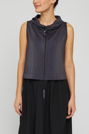 IC Collection Edgy & Fun Sleeveless Vest/Tunic/Dress-IC-5385V-B