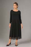 Mesh Skirt Dress-IC-6446D