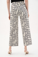 Joseph Ribkoff Millennium Geometric Print Wide Leg Pants-262048
