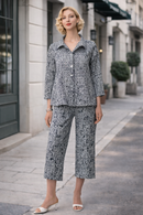 Joseph Ribkoff Millennium Abstract Print Trapeze Jacket-261003