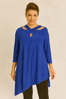 IC Collection Crisscross Front Tunic- IC-2251T