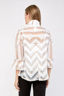 Frank Lyman Woven See-through Jacket-236289