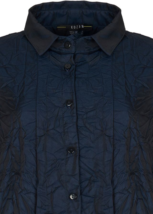 Kozan Aiko Shirt Dress-IL-1848-ROYAL