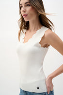 Joseph Ribkof Casual Sleeveless V-neck Pullover-262924