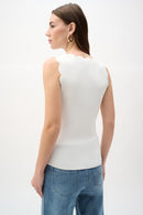 Joseph Ribkof Casual Sleeveless V-neck Pullover-262924