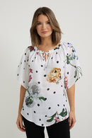 Joseph Ribkoff Vanilla-Multi Top Style-JR-222223