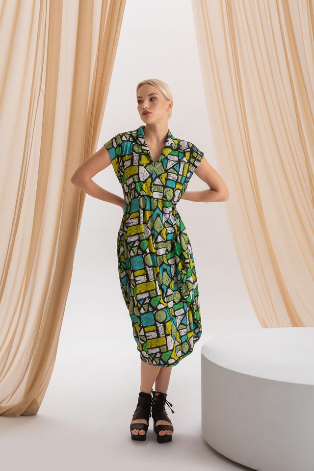 Kozan Diego Dress- VG-1432-ELMNT