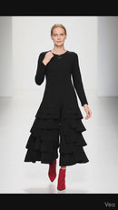 IC Collection Layered Ruffle Jumpsuit-7232JS