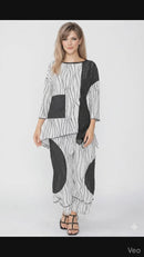 IC Collection Dolman Tunic With Patch - Women's Designer Top 7788T