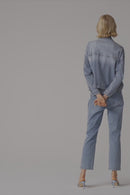 Joseph Ribkoff Slim Leg Jeans With Pearls and Studs-261947