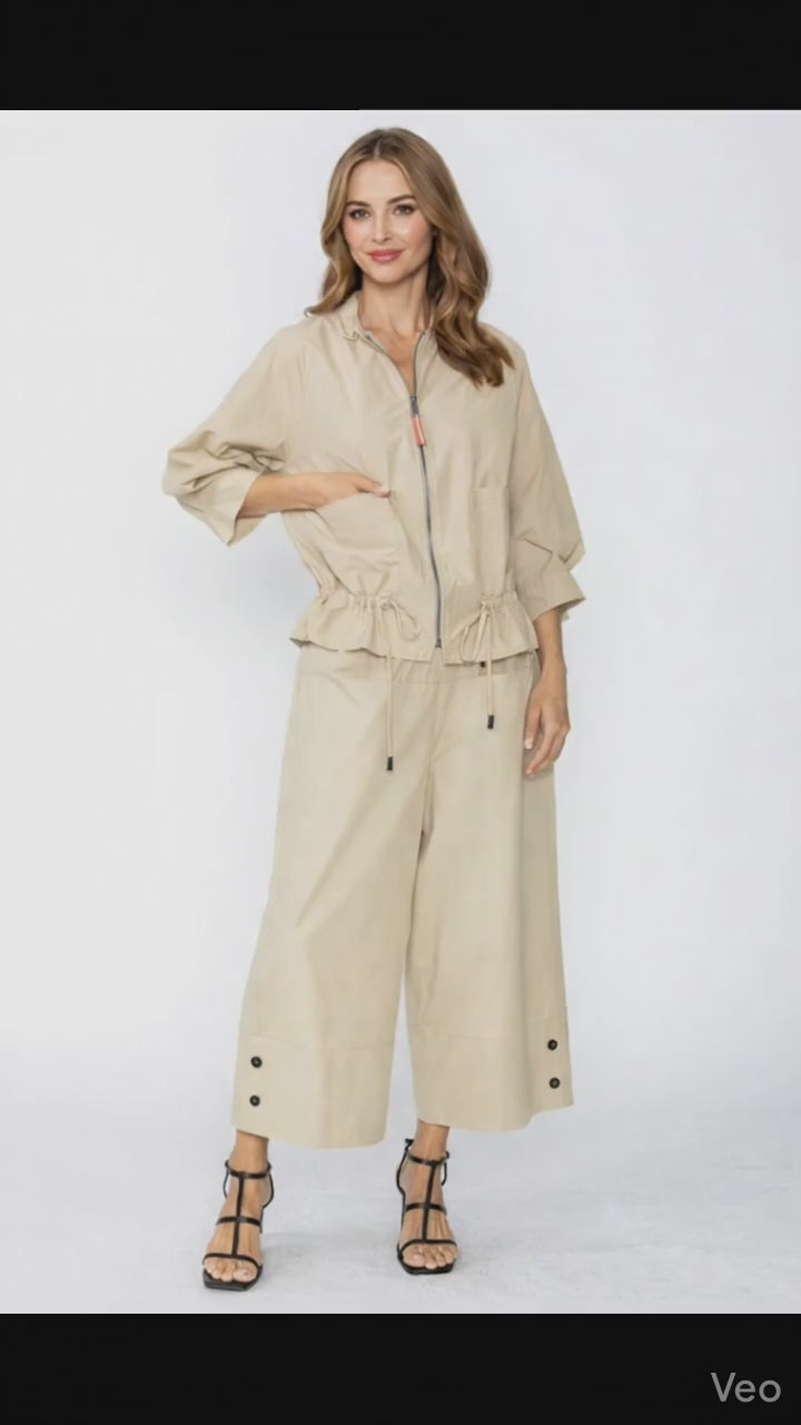 IC Collection Nylon Lightweight Zip-Up-C1060J