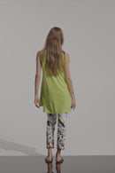 Joseph Ribkoff  Tropical Print Pull-On Pants With Mesh Detail-261603