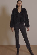 Joseph Ribkoff Classic Straight Leg Jeans with Studded Seams-254916